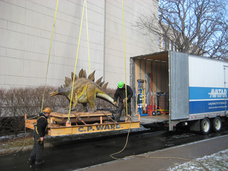 Robotic dinosaur exhibit move 6