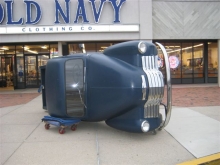 The same truck after we had moved it out of the store