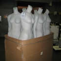 mannequins ready to be delivered to a downtown Manhattan store
