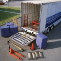 The standard equipment carried on our air-ride special projects trailers