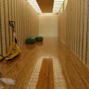 Inside of a new Avatar Relocation moving & storage trailer unit