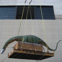 Moving a robotic dinosaur exhibit (Stage 3)